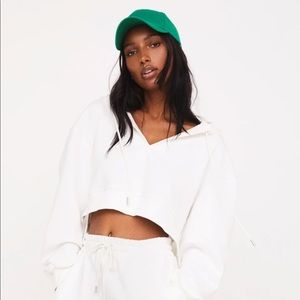 FOR LOVE & LEMONS CROPPED SWEATSHIRT